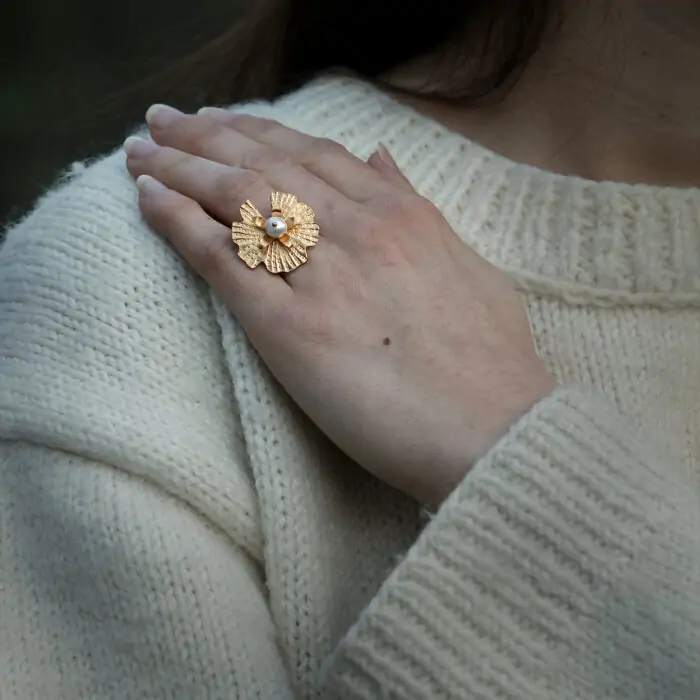 Bague Nymphéa